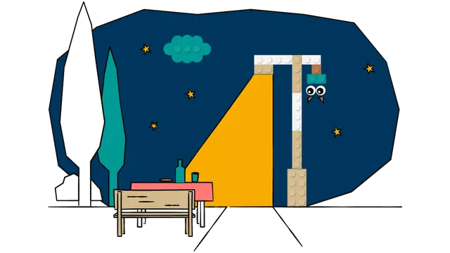 벼랑 끝의 박쥐