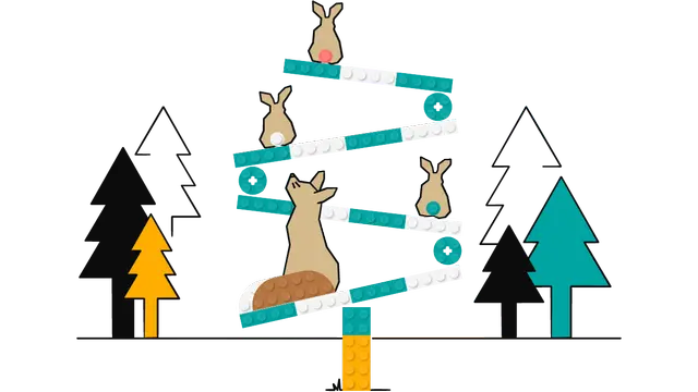 숲속의 생존 투쟁